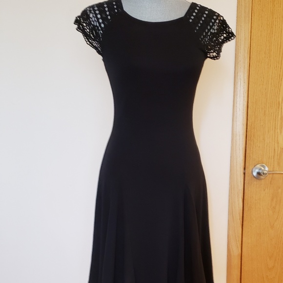 Ralph  Lauren  black knite  dress - Picture 2 of 8